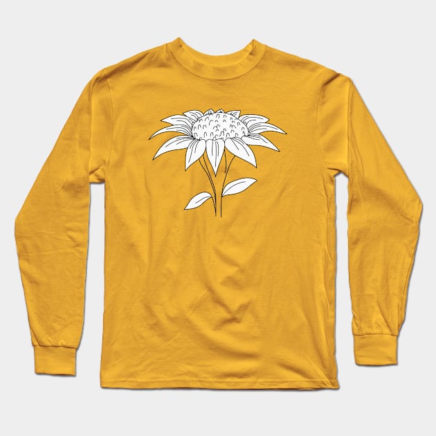 Flower Long Sleeve T-Shirt by nyah14